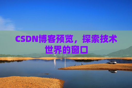 CSDN博客预览，探索技术世界的窗口